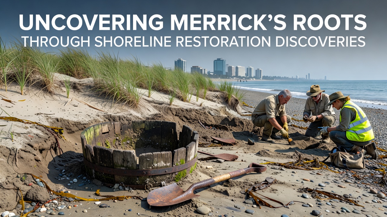 Shoreline Projects Reveal Hidden History in Merrick's Coastal Areas